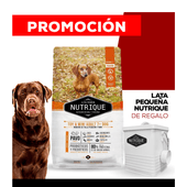 Alimento VitalCan Nutrique Perro Adult 7+ Raza Pequeña y Mini x 3kg + TACHO CONTENEDOR CHICO DE REGALO