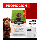 Alimento VitalCan Nutrique Perro Puppy Raza Pequeña y Mini x 3kg + TACHO CONTENEDOR CHICO DE REGALO