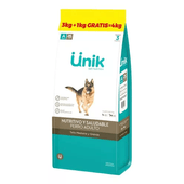 Alimento Unik Perro Adulto Raza Mediana y Grande x 3kg + 1kg BONUS BAG