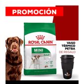 Alimento Royal Canin Perro Mini Adulto x 7,5kg + VASO TÉRMICO PETBA DE REGALO