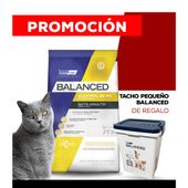 Alimento VitalCan Balanced Gato Control PH - All Ages x 7,5kg + TACHO PEQUEÑO BALANCED DE REGALO