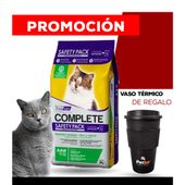 Alimento VitalCan Complete Gato Adulto Safety Pack x 24kg + VASO TÉRMICO PETBA DE REGALO