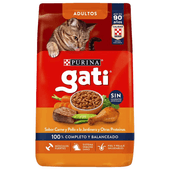 Alimento Purina Gati Adulto sabor Carne y Pollo x 15kg