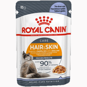 Alimento Húmedo Royal Canin Gato EX Intense Beauty / Hair & Skin Care Pouch x 85gr