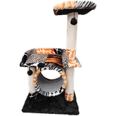 Rascador para Gatos Jack & Guada Modelo Jinks triple con cilindro