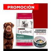 Alimento Purina Excellent Perro Puppy Raza Pequeña x 15kg + COMEDERO MANDALORIAN DE REGALO