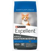 Alimento Purina Excellent Gato Adulto Mantenimiento x 15kg