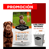 Alimento VitalCan Nutrique Perro Adulto Raza Pequeña y Mini x 7,5kgr + CONTENEDOR CHICO DE REGALO