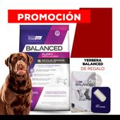 Alimento VitalCan Balanced Perro Cachorro Raza Mediana x 12kg + YERBERA BALANCED DE REGALO