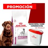 Alimento Royal Canin Perro Mobility Support x 10kg + TACHO GRANDE ROYAL CANIN DE REGALO