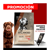 Alimento VitalCan Balanced Natural Recipe Perro Adulto con Cordero todos los tamaños x 15kg + SOPORTE PARA CELULAR DE REGALO