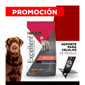 Alimento Purina Excellent Perro Adulto Skin Care sabor Cordero x 15kg + SOPORTE PARA CELULAR DE REGALO