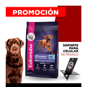 Alimento Eukanuba Perro Puppy Raza Grande x 15kg + SOPORTE PARA CELULAR DE REGALO