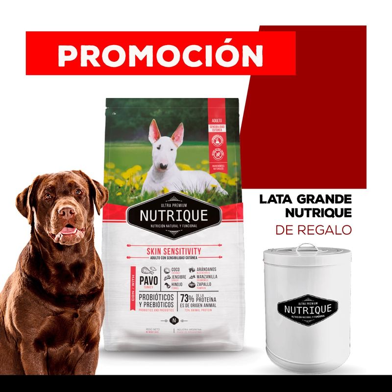 NUTRIQUE PERRO SENSITIVE + LATA GRANDE NUTRIQUE DE REGALO.jpg