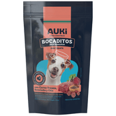 Golosina Auki Bocadito sabor Carne Fresca, Remolacha y Chía x 500gr