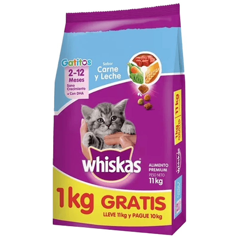 WHISKAS GATITO 10+1
