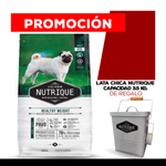 NUTRIQUE WEIGHT + LATA CHICA NUTRIQUE SIN EL PERRO