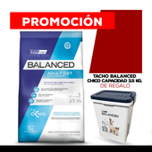 Alimento VitalCan Balanced Gato Adulto x 2kg + TACHO CHICO BALANCED DE REGALO