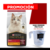 Alimento Purina Pro Plan Gato Adulto x 1kg + VASO MEDIDOR PRO PLAN DE REGALO