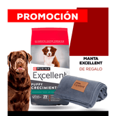 Alimento Purina Excellent Perro Puppy Formula Crecimiento x 20kg + MANTA EXCELLENT DE REGALO
