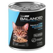 Alimento Húmedo Vitalcan Balanced Soufflé Gato Adulto Sabor Pollo Lata x 340gr