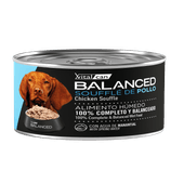 Alimento Húmedo Vitalcan Balanced Soufflé Perro Adulto Sabor Pollo Lata x 85gr