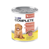 Alimento Húmedo Vitalcan Complete Perro Cachorro Trocitos de Pollo en Salsa Lata x 340gr.