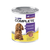 Alimento Húmedo Vitalcan Complete Perro Adulto Trocitos de Carne en Salsa Lata x 340gr.