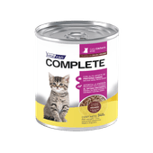 Alimento Húmedo Vitalcan Complete Gato Kitten Trocitos de Higado en Salsa Lata x 340gr.