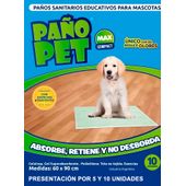 Alfombra Educativa Paño Pet Max X 10 Unidades 60 x 90 cm