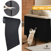 Cubre Sillón Antidesgarro Rascador Beepaw para Gato 40x100cm NEGRO