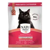 Alimento Húmedo Natufresh Gato Castrado sabor Salmón pouch x 85gr